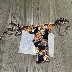 NWT Toluca Rita Midi Bikini Bottom Monarch Size S